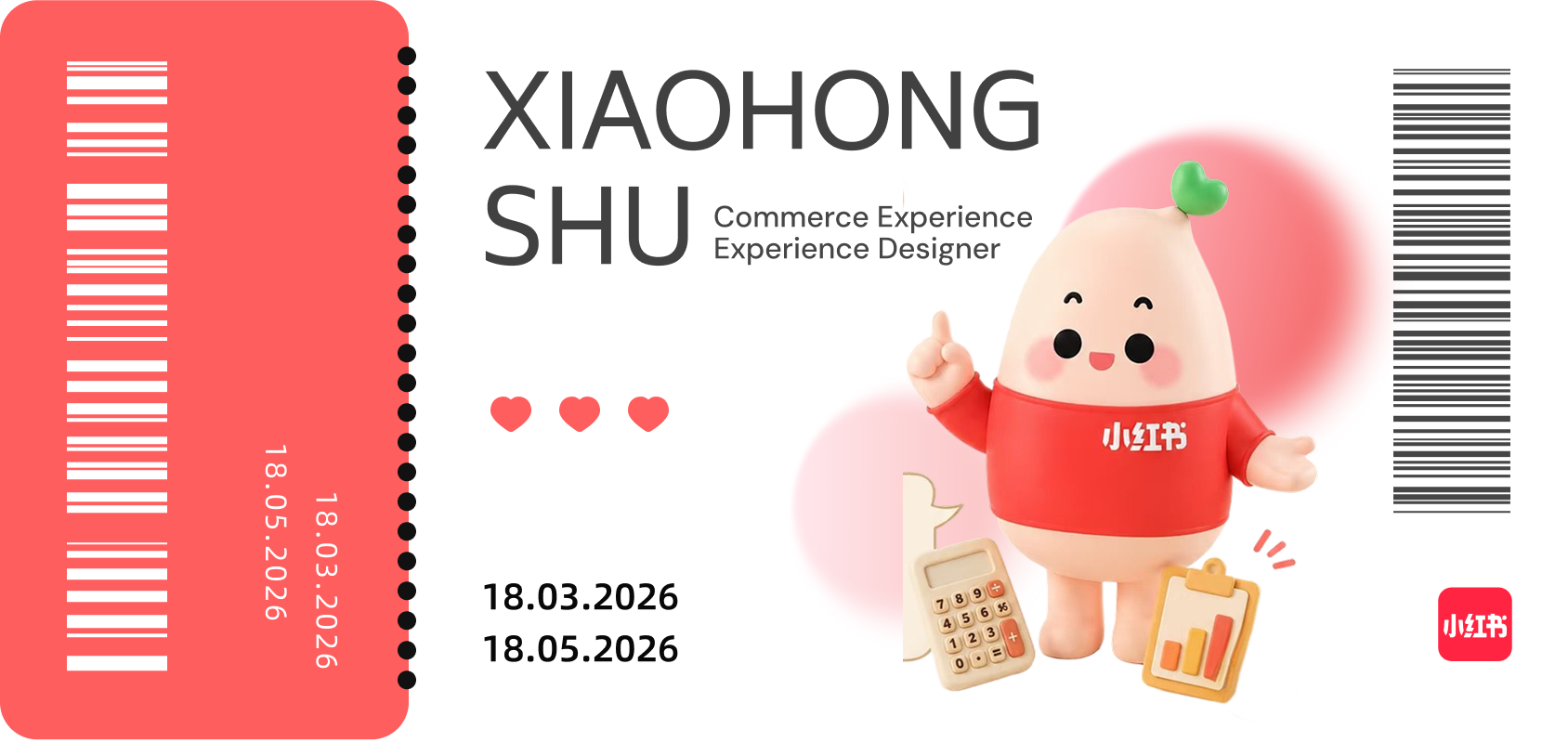 Xiaohongshu (RED) — Experience Design, Commerce Experience Designer