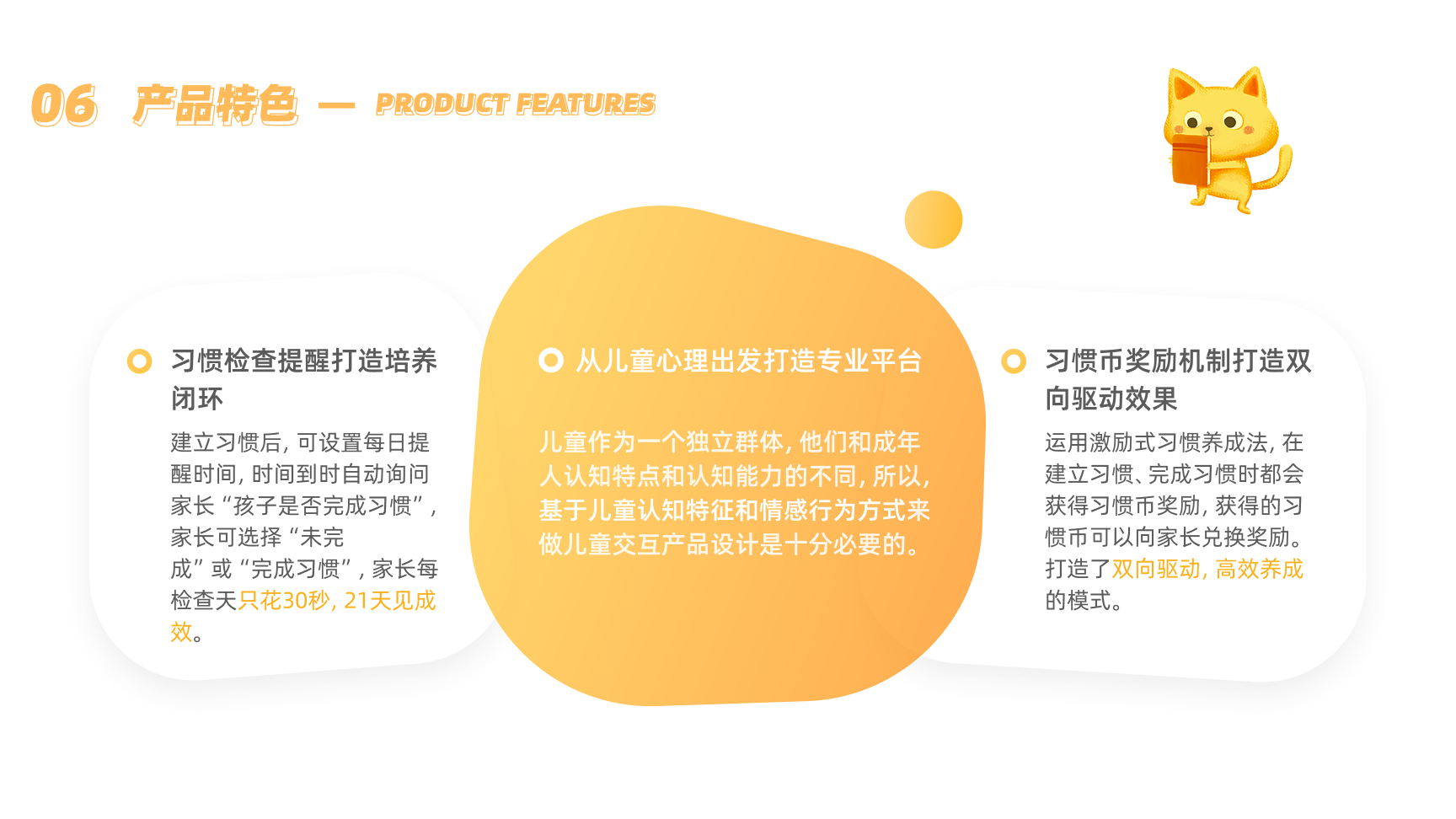 Habit Cat product design project, page 7 of 16