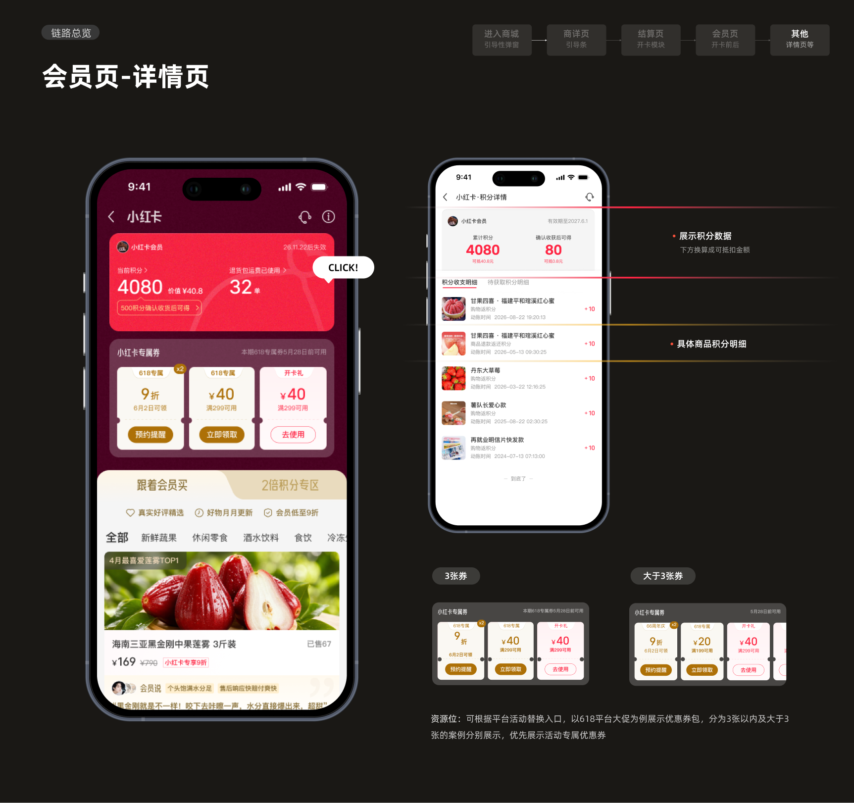 Xiaohongshu experience design project, page 13 of 24